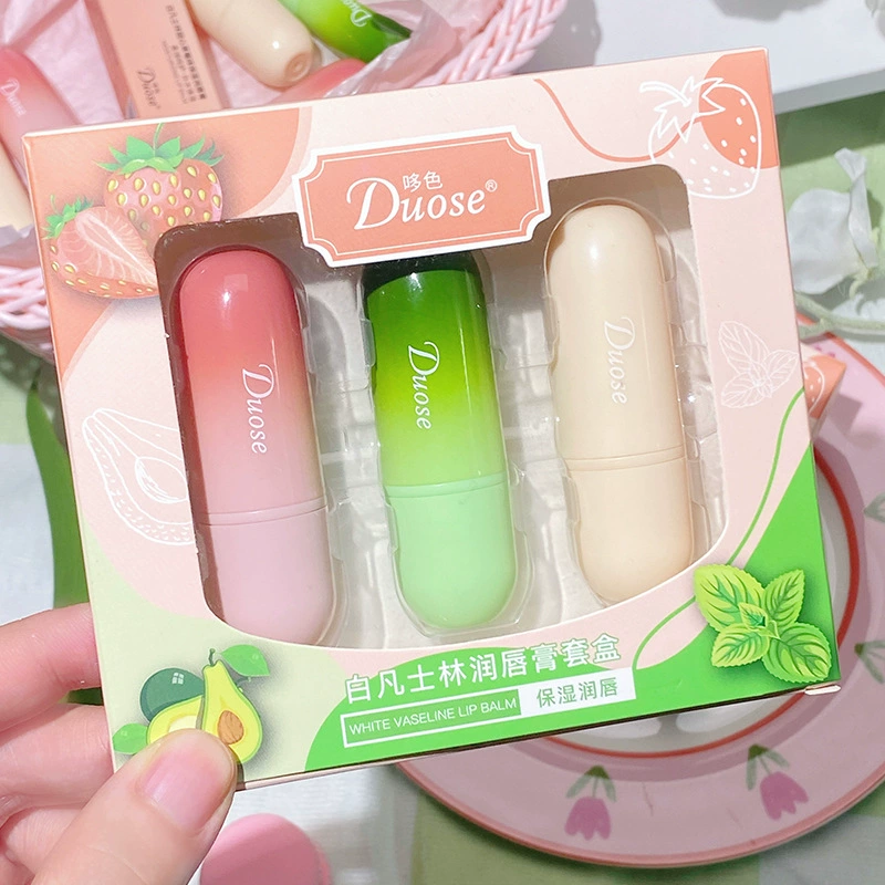 Skincare Garnier - New Fruits Lip Balm Sets Moisturizing