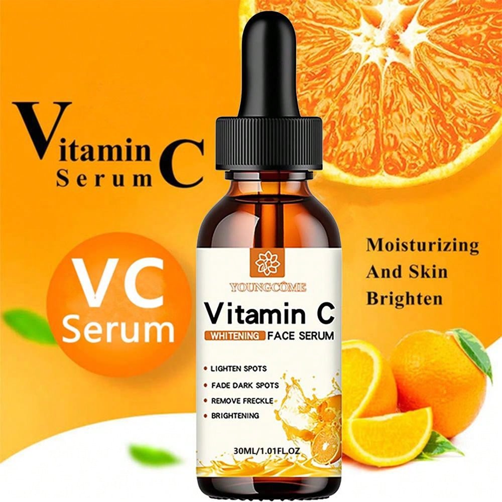 Snail Mucin Essence - Vitamin C Facial Essence Contains Hyaluronic