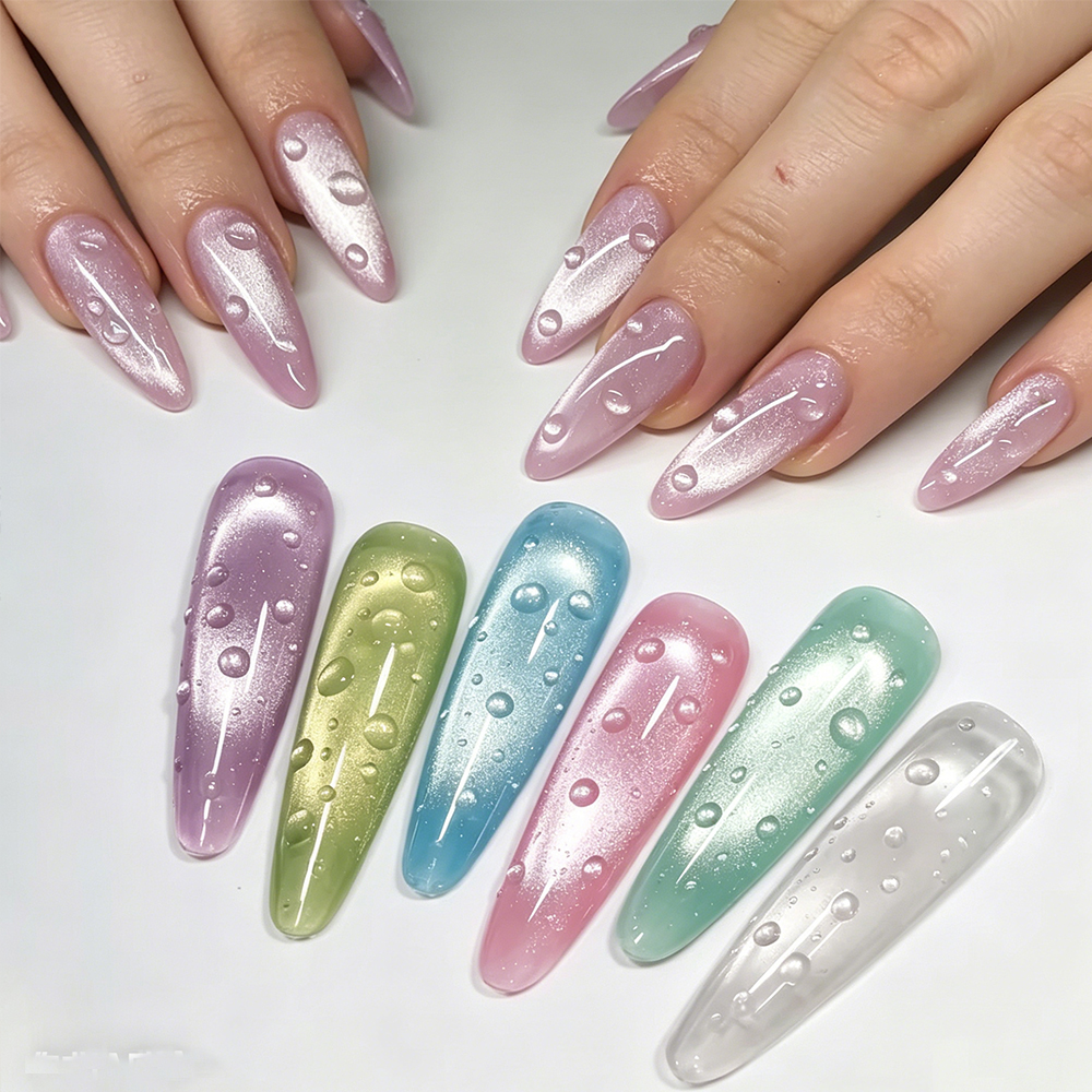 Cucumber Cooling Gel - 15ML Clear Water Droplet Top Coat