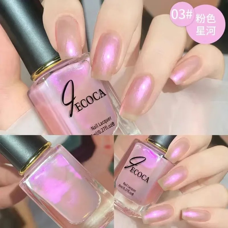 Laser Glitter Nail Polish Rain - Cucumber Cooling Gel reseña y precio