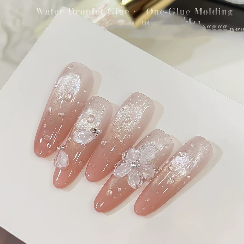 Water Drop Nail Gel Set, 3D Cr - Cucumber Cooling Gel reseña y precio