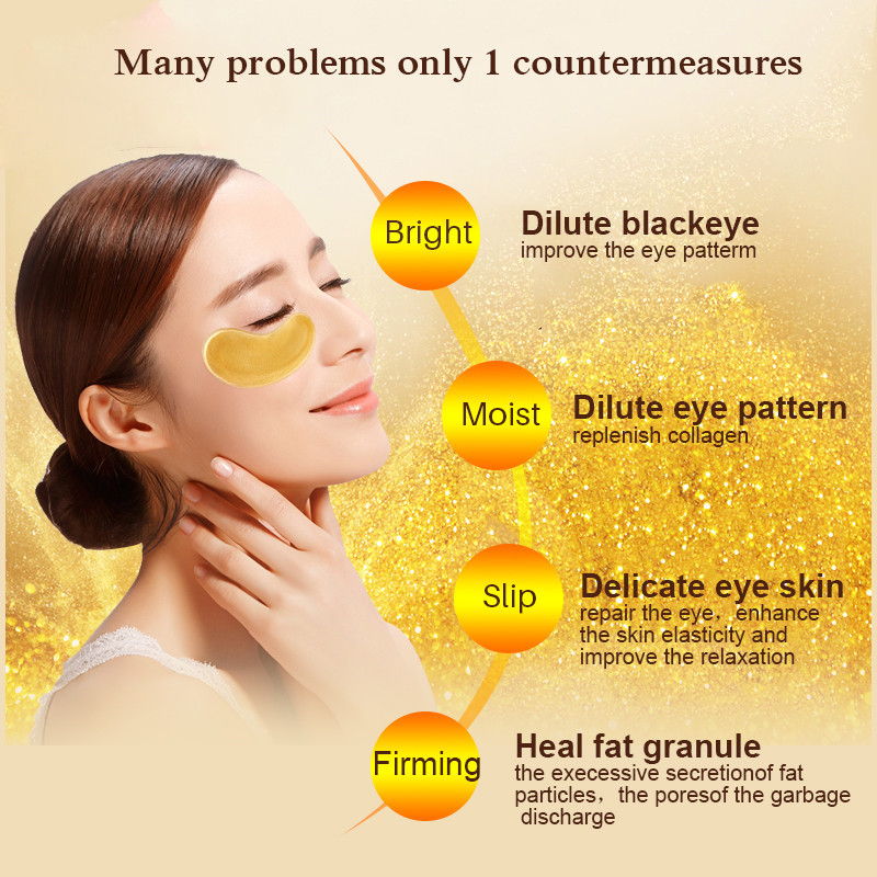 10/20pcs Golden Crystal Collag - Skincare Qv reseña y precio