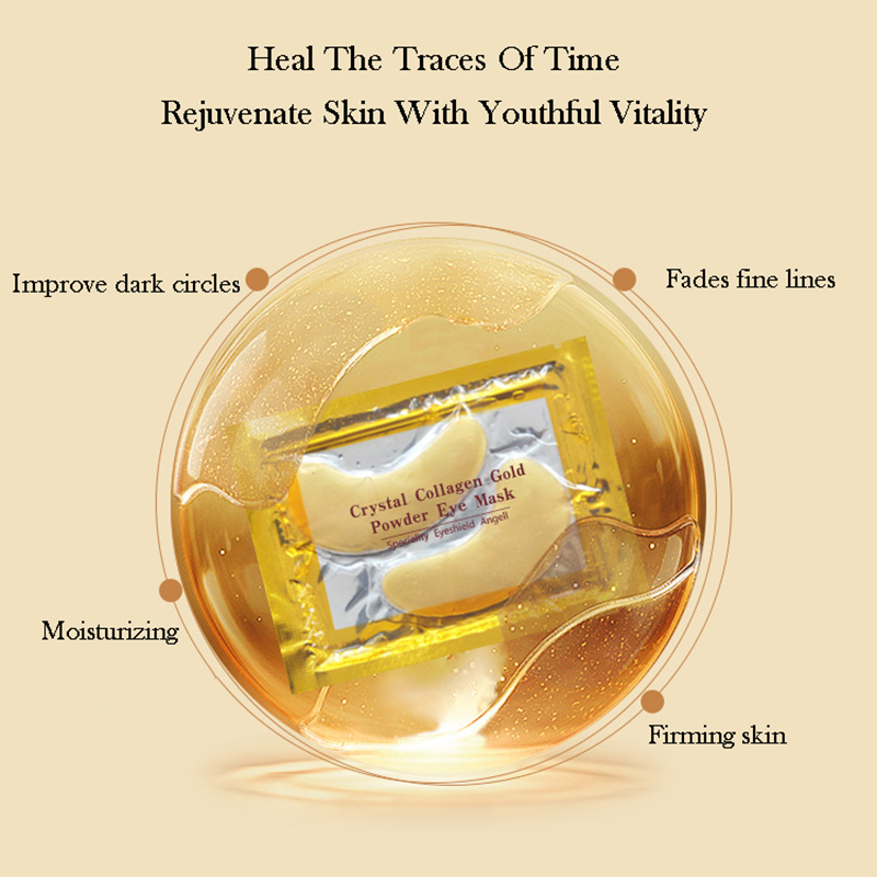 10/20pcs Golden Crystal Collag - Skincare Qv reseña y precio