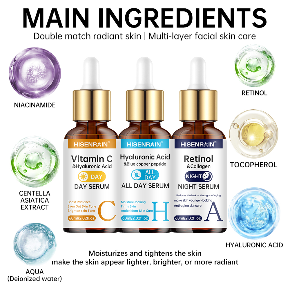 HISENRAIN Vitamin C + Retinol  - Snail Mucin Essence reseña y precio