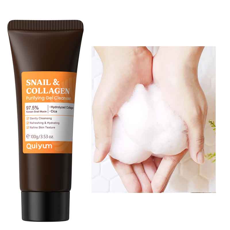Snail Collagen Face Wash Gentl - Snail Cream Gel reseña y precio