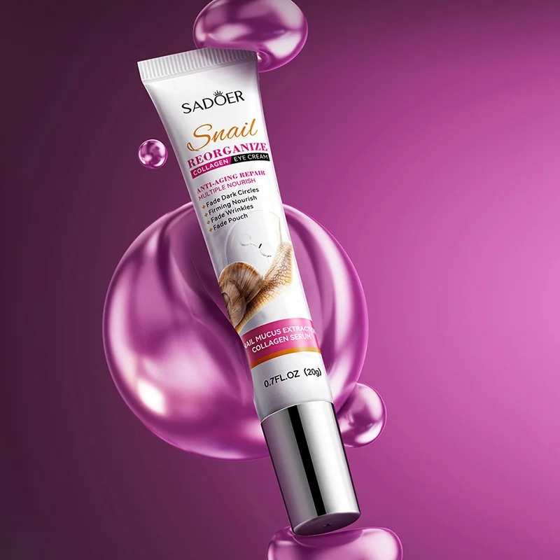Saoder Snail Collagen Eye Crea - Snail Cream Gel reseña y precio
