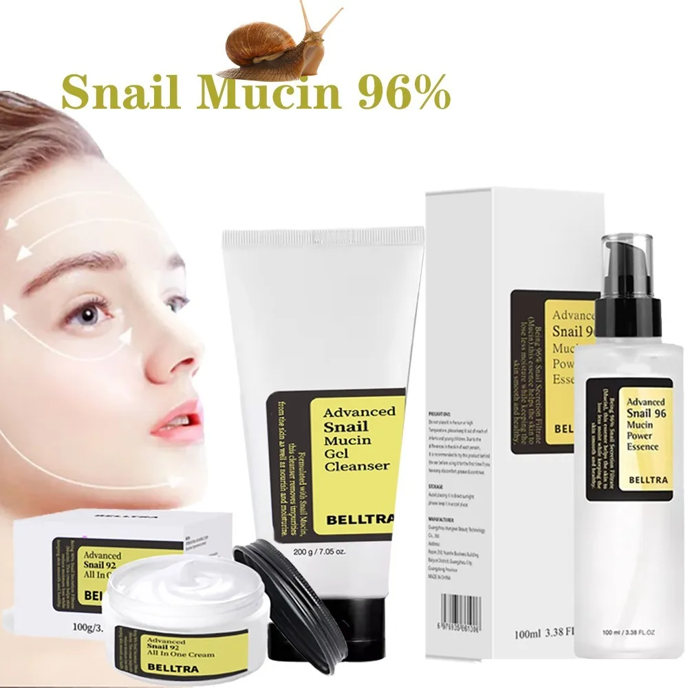 Snail mucin 96% Korean skin ca - Snail Mucin Essence reseña y precio