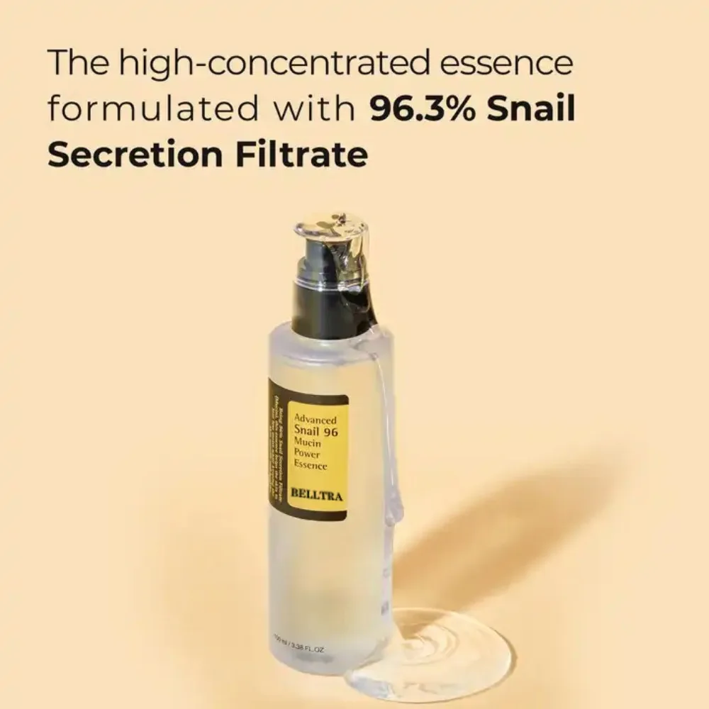 Snail mucin 96% Korean skin ca - Snail Mucin Essence reseña y precio