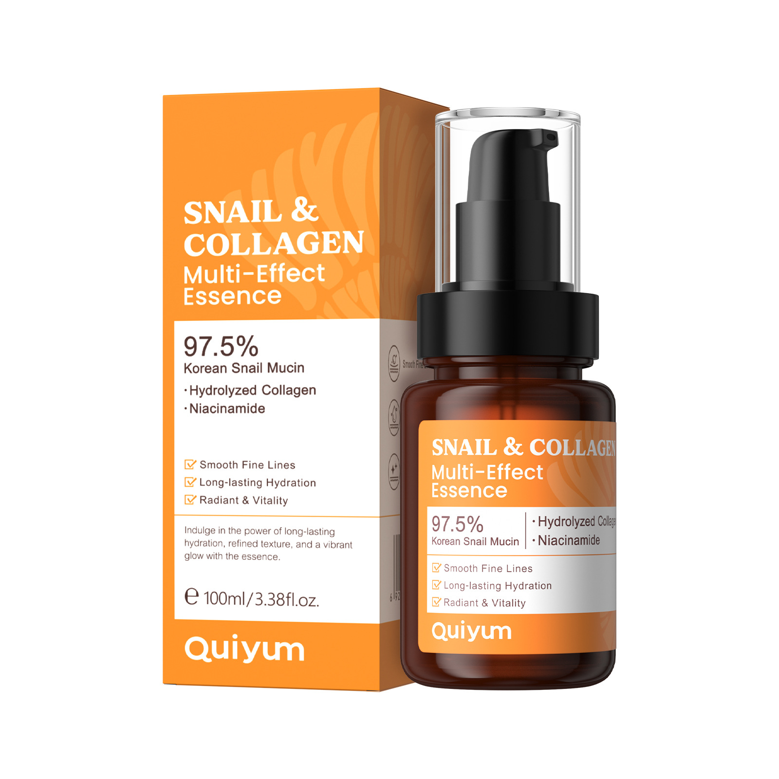 QUIYUM 100ml Snail Mucin Multi - Snail Mucin Essence reseña y precio