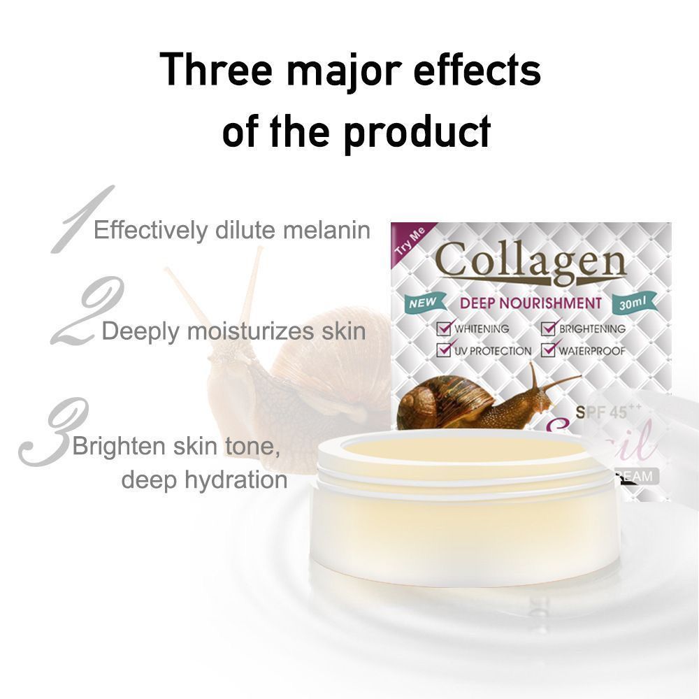 Snail Extract Collagen Pearl L - Snail Cream Gel reseña y precio