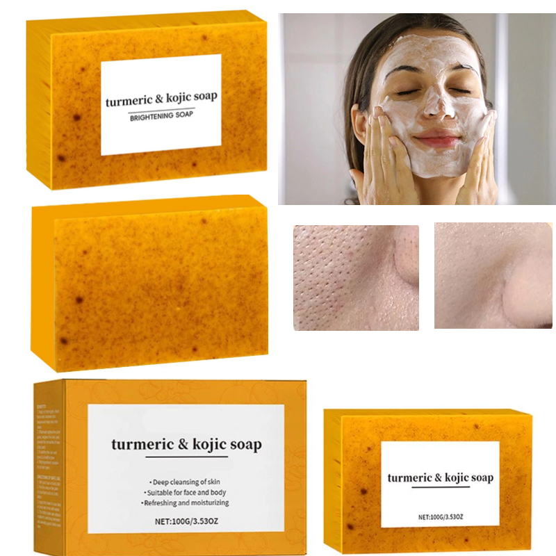 100g Turmeric Hand Made Soap L - Kojic Acid Soap reseña y precio