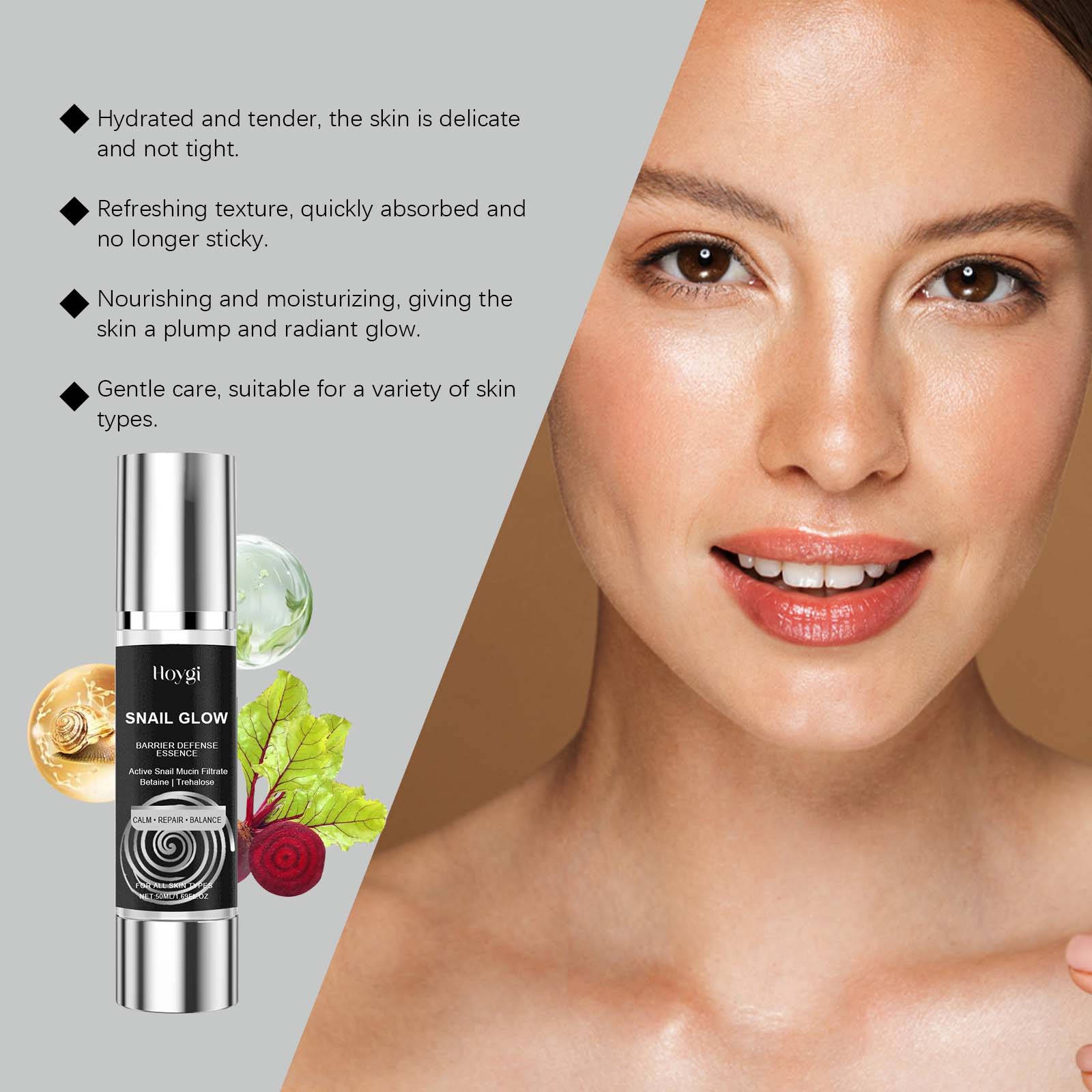 Snail Mucin Skincare Set Colla - Snail Mucin Essence reseña y precio
