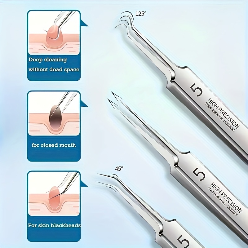 3/5/6/8pcs Stainless Steel Pim - Skincare Qv reseña y precio