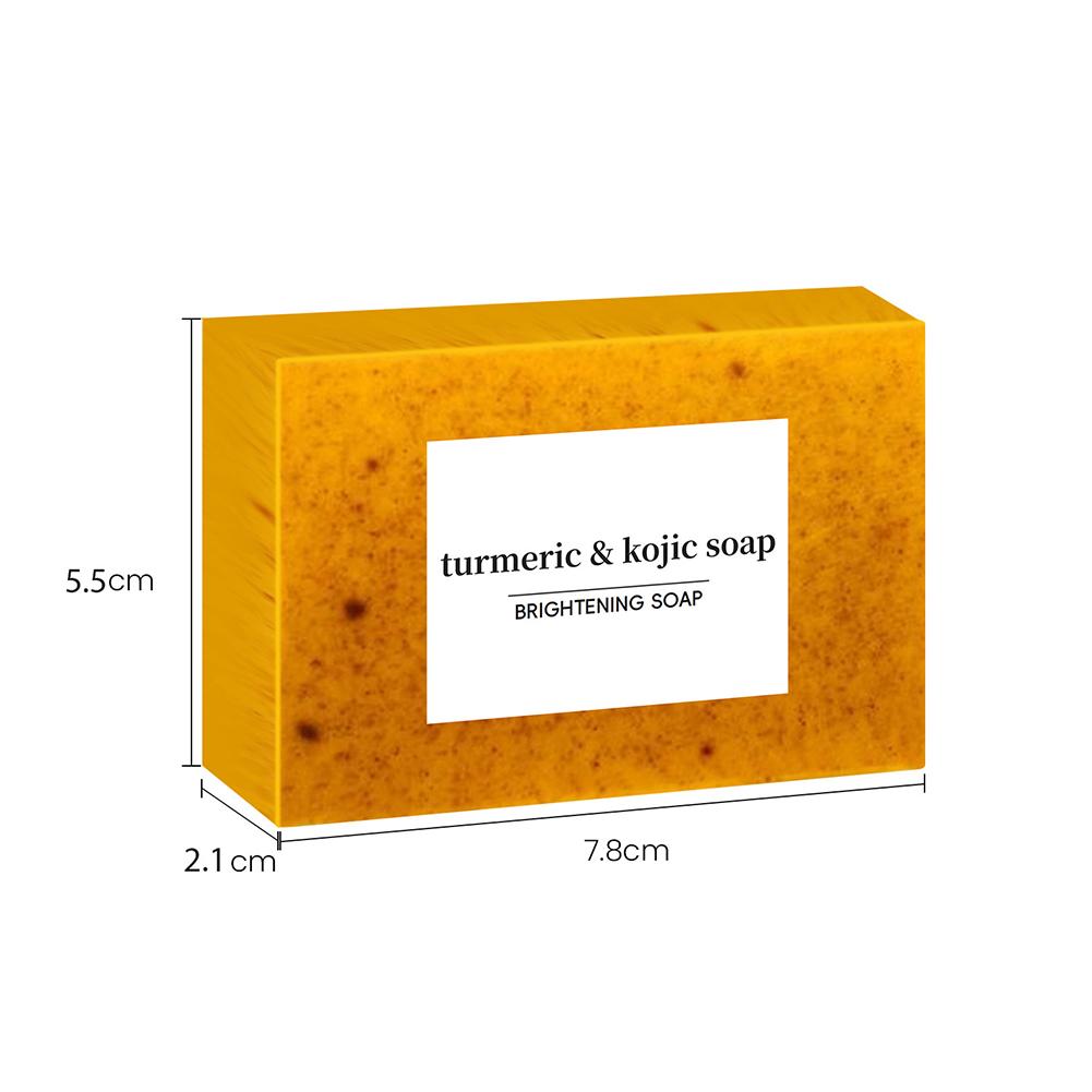 1/3/5/10PCS Turmeric Hand Made - Kojic Acid Soap reseña y precio