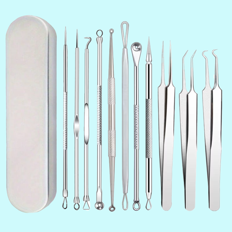 11Pcs/Set Acne Needle Blackhea - Skincare Qv reseña y precio