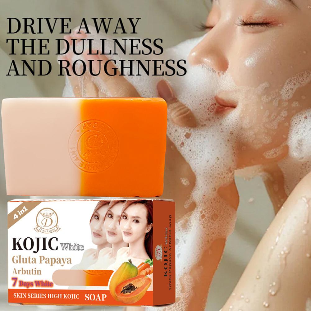 160g Papaya Kojic Acid Essenti - Kojic Acid Soap reseña y precio