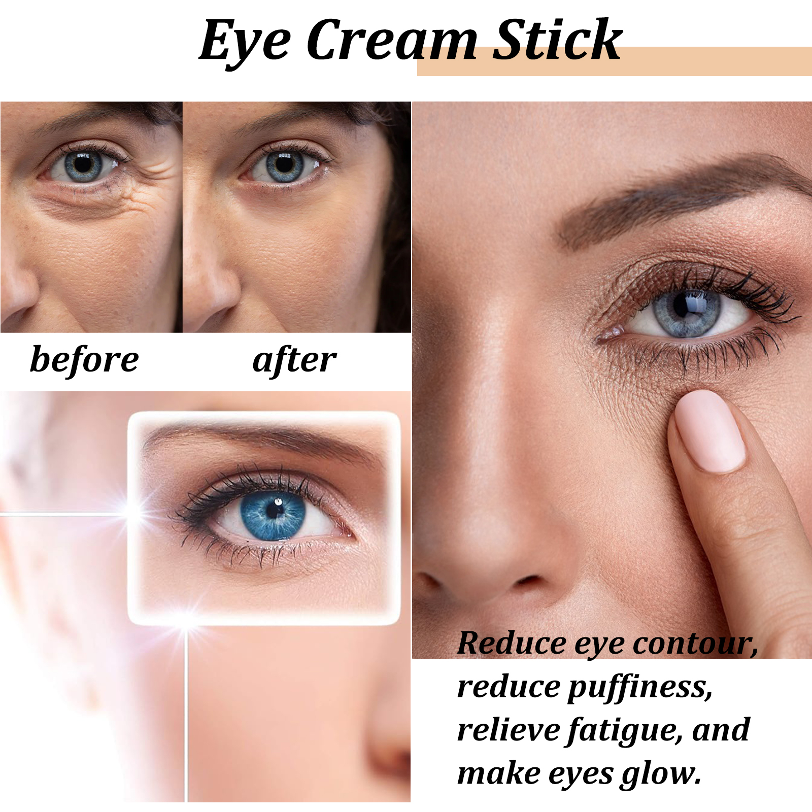 Snail Mucin Eye Cream Stick W- - Snail Cream Gel reseña y precio