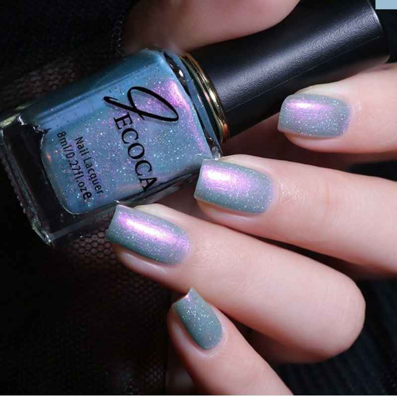 Glitter Nail Polish Rainbow Na - Cucumber Cooling Gel reseña y precio