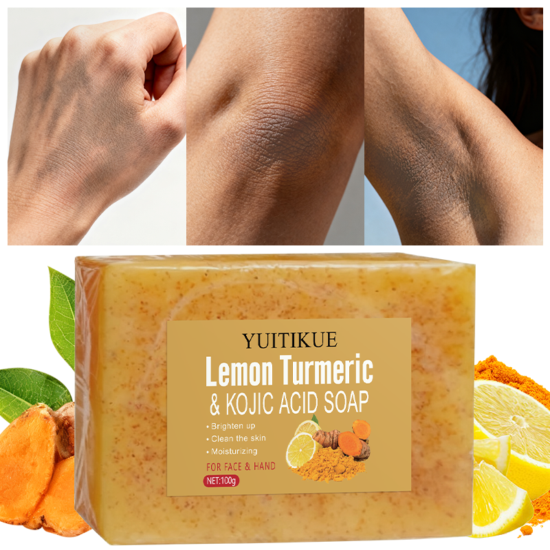 Lemon Turmeric Kojic Acid Soap - Kojic Acid Soap reseña y precio