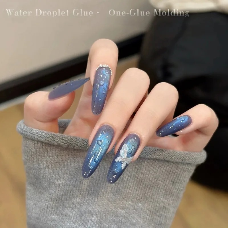 Water Drop Nail Gel Set 3D Cry - Cucumber Cooling Gel reseña y precio