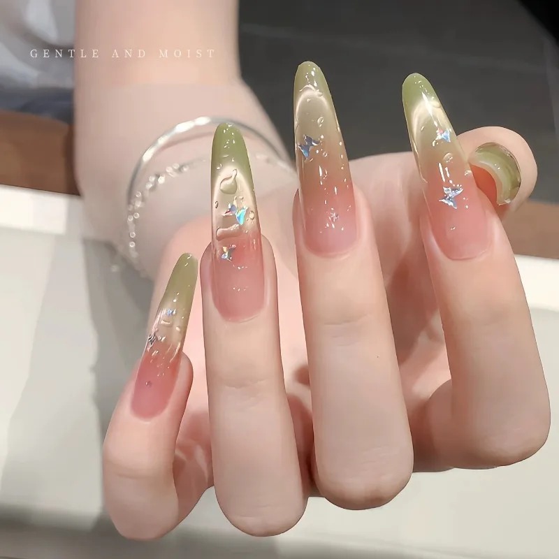 Water Drop Nail Gel Set 3D Cry - Cucumber Cooling Gel reseña y precio