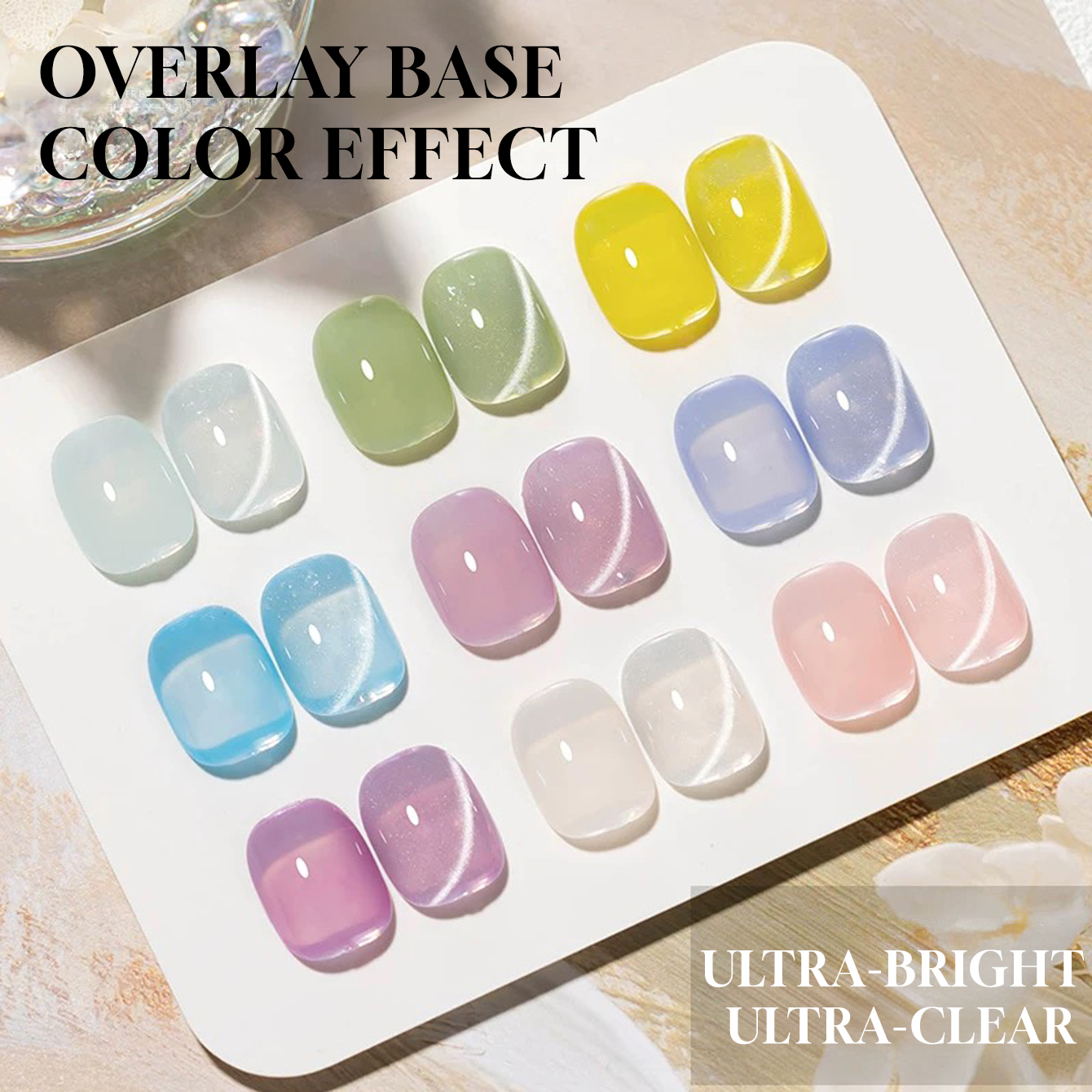12ML 1-9PCS Ice Clear White Wa - Cucumber Cooling Gel reseña y precio