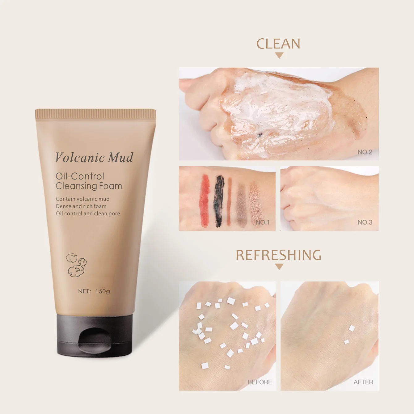 150g Volcanic Mud Oil-control  - Skincare Garnier reseña y precio