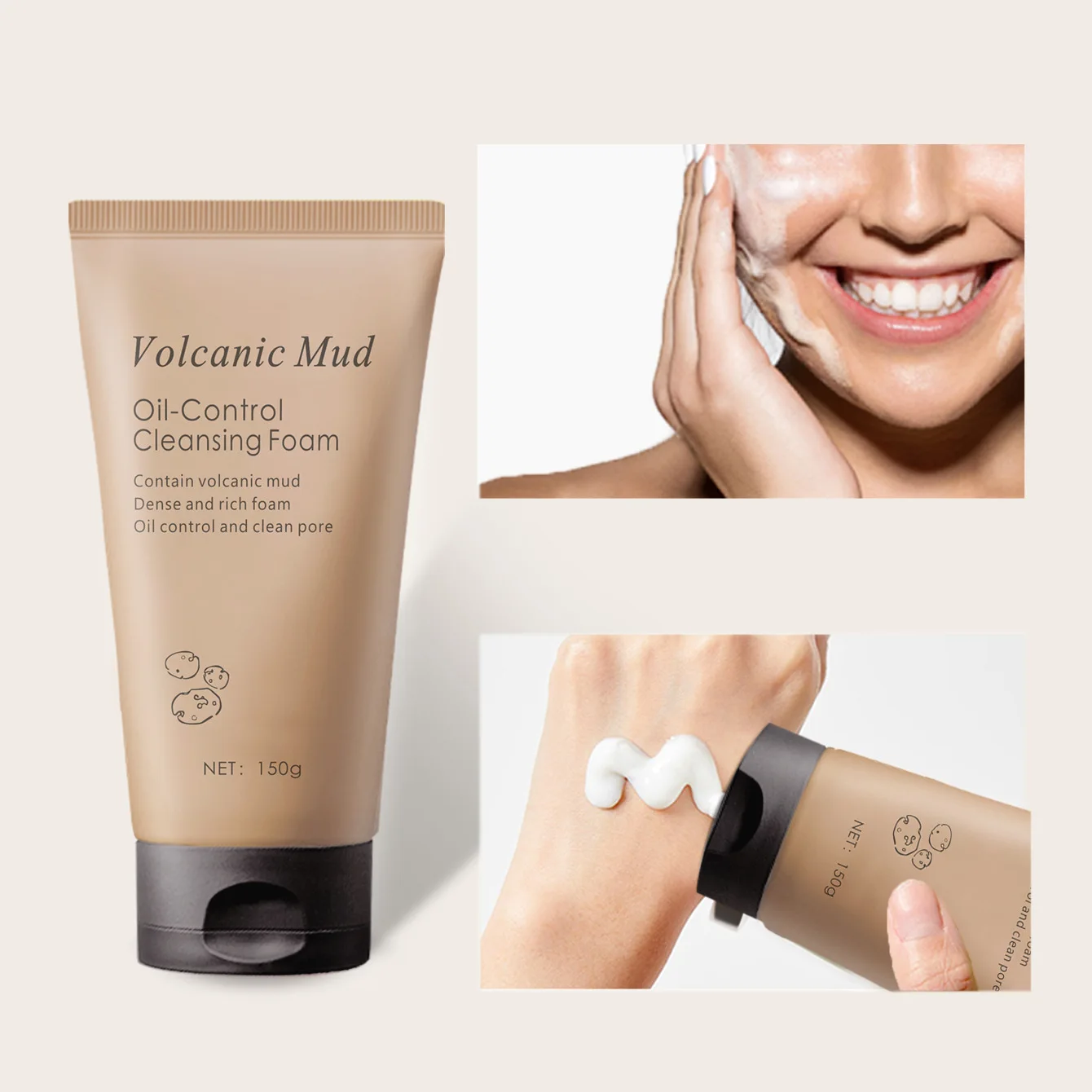150g Volcanic Mud Oil-control  - Skincare Garnier reseña y precio