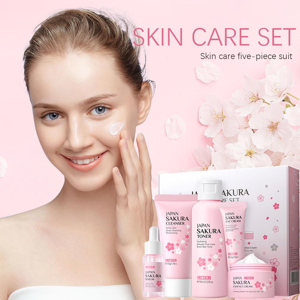 5/3pcs/Set Sakura Skin Care Se - Skincare Garnier reseña y precio