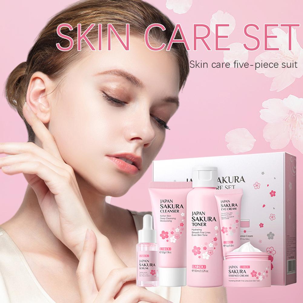 5/3pcs/Set Sakura Skin Care Se - Skincare Garnier reseña y precio