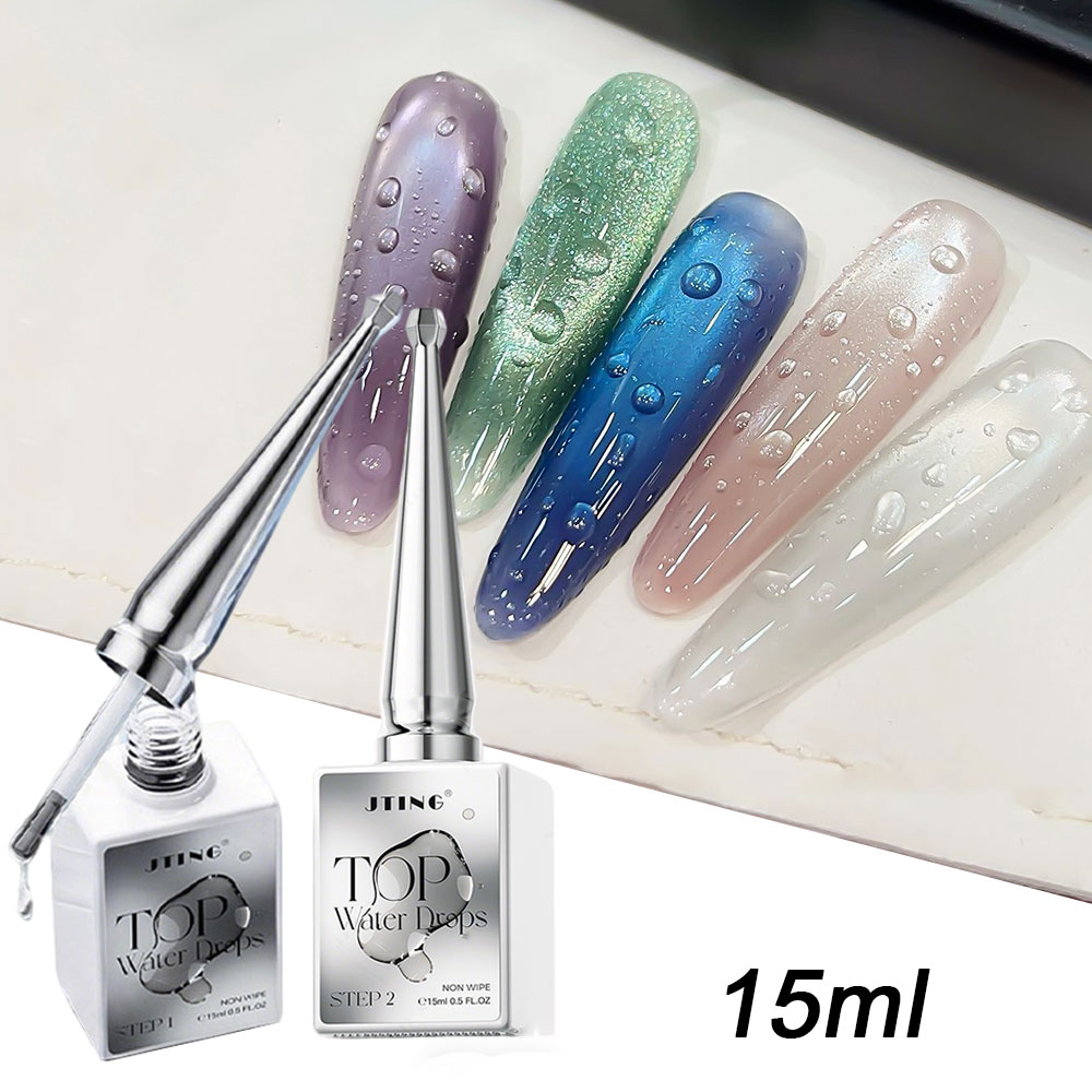1/2pcs 3D Clear Water Droplet  - Cucumber Cooling Gel reseña y precio