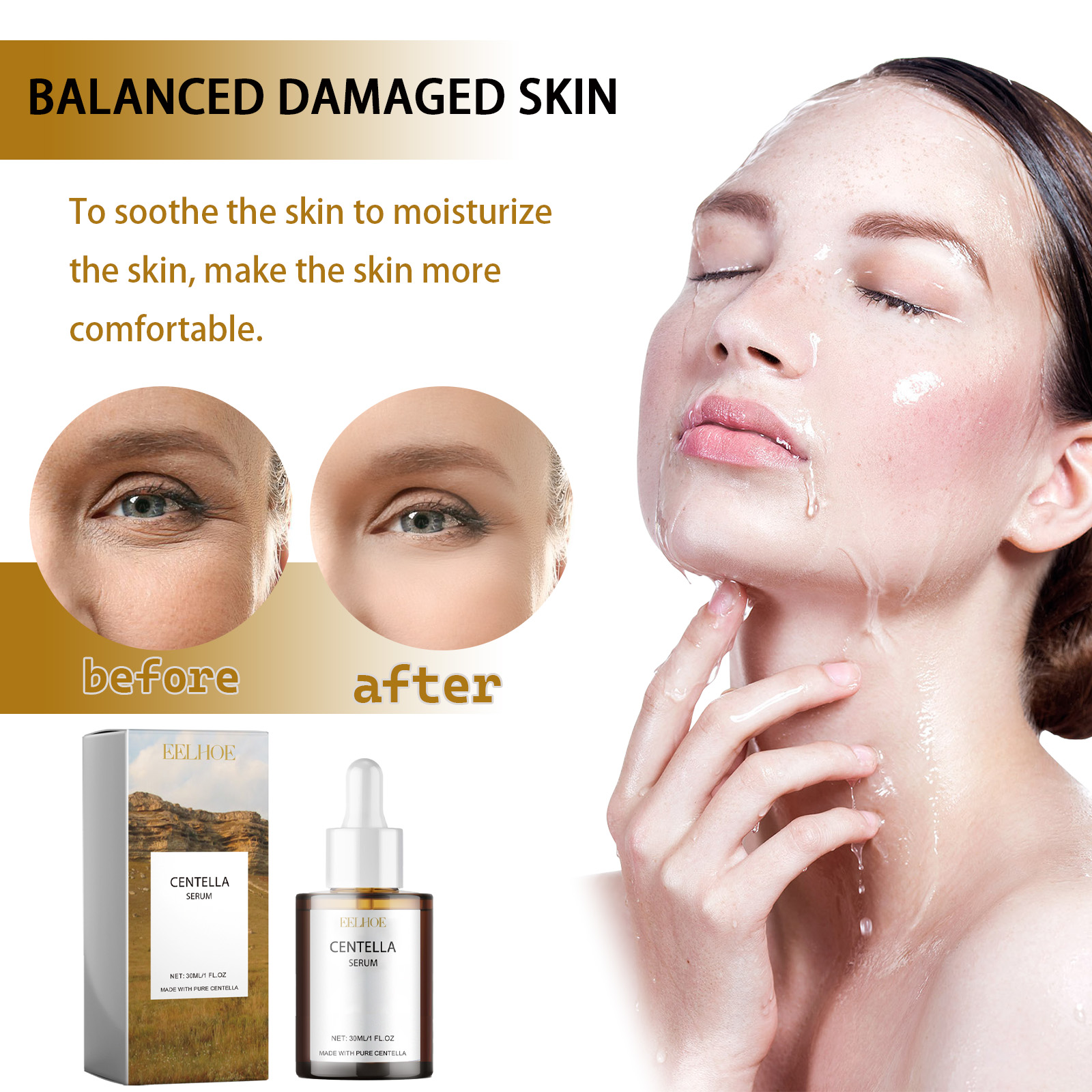 Centella Serum Nourish Improve - Snail Mucin Essence reseña y precio