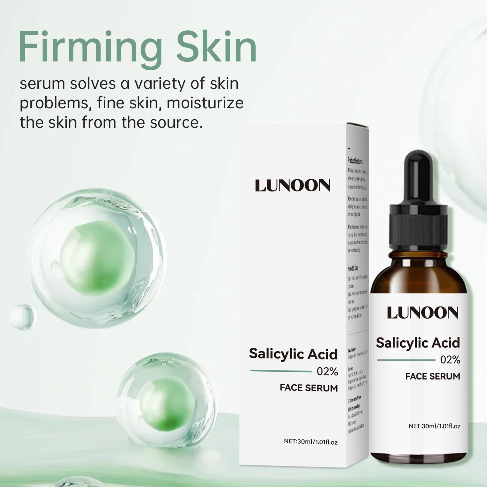 Salicylic Acid Facial Serum Fi - Skincare Garnier reseña y precio