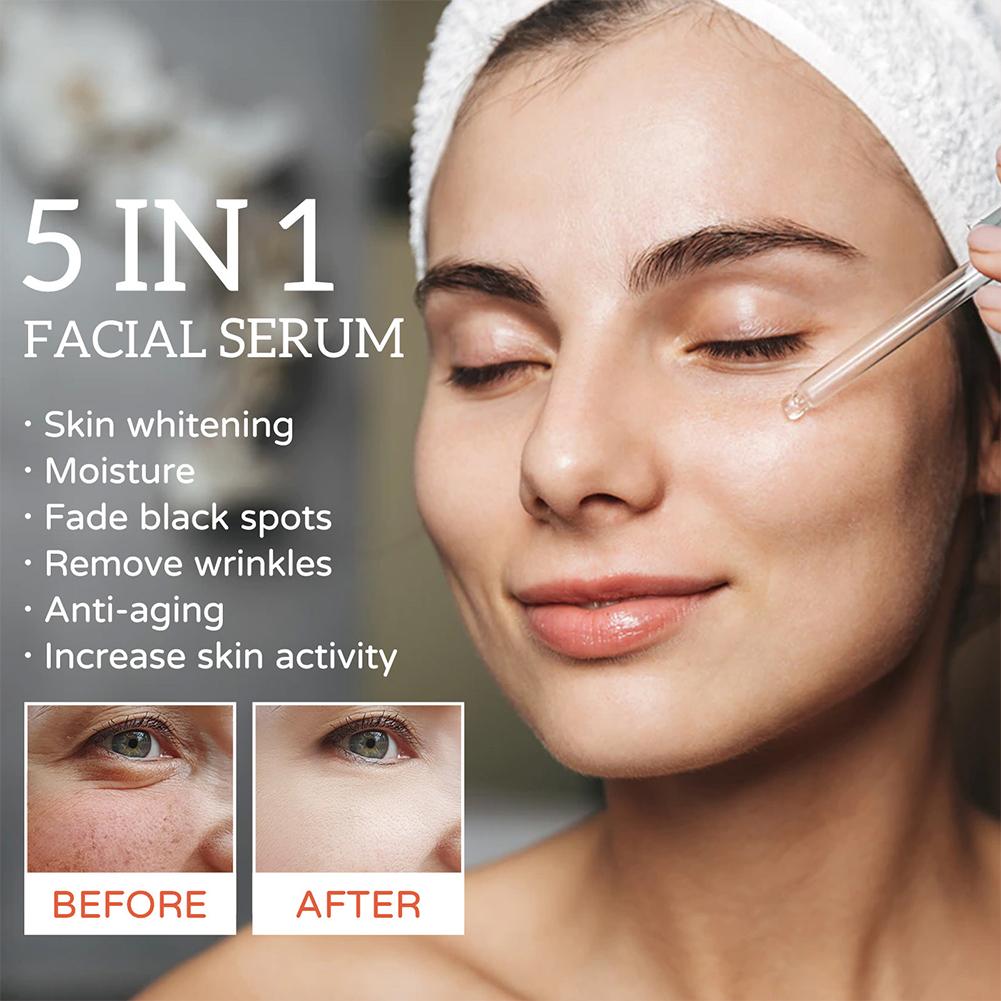 30ml Face Serum 5 In 1 Moistur - Skincare Garnier reseña y precio