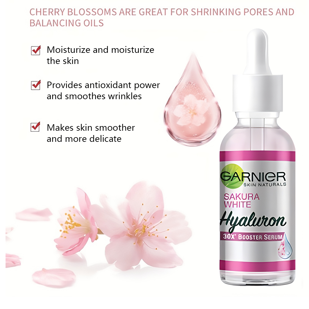 GARN Nier Serum Sakura Glow 30 - Skincare Garnier reseña y precio