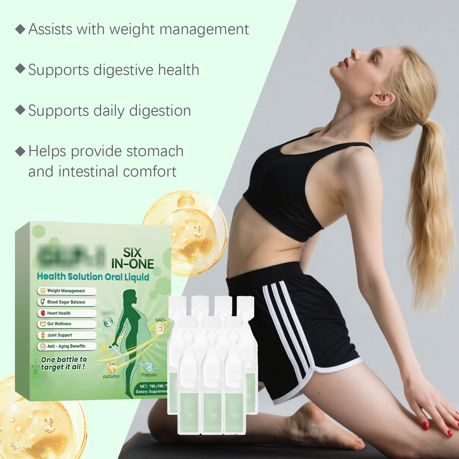 GLP-1 Six in One Slimming Drop - Skincare X7 reseña y precio