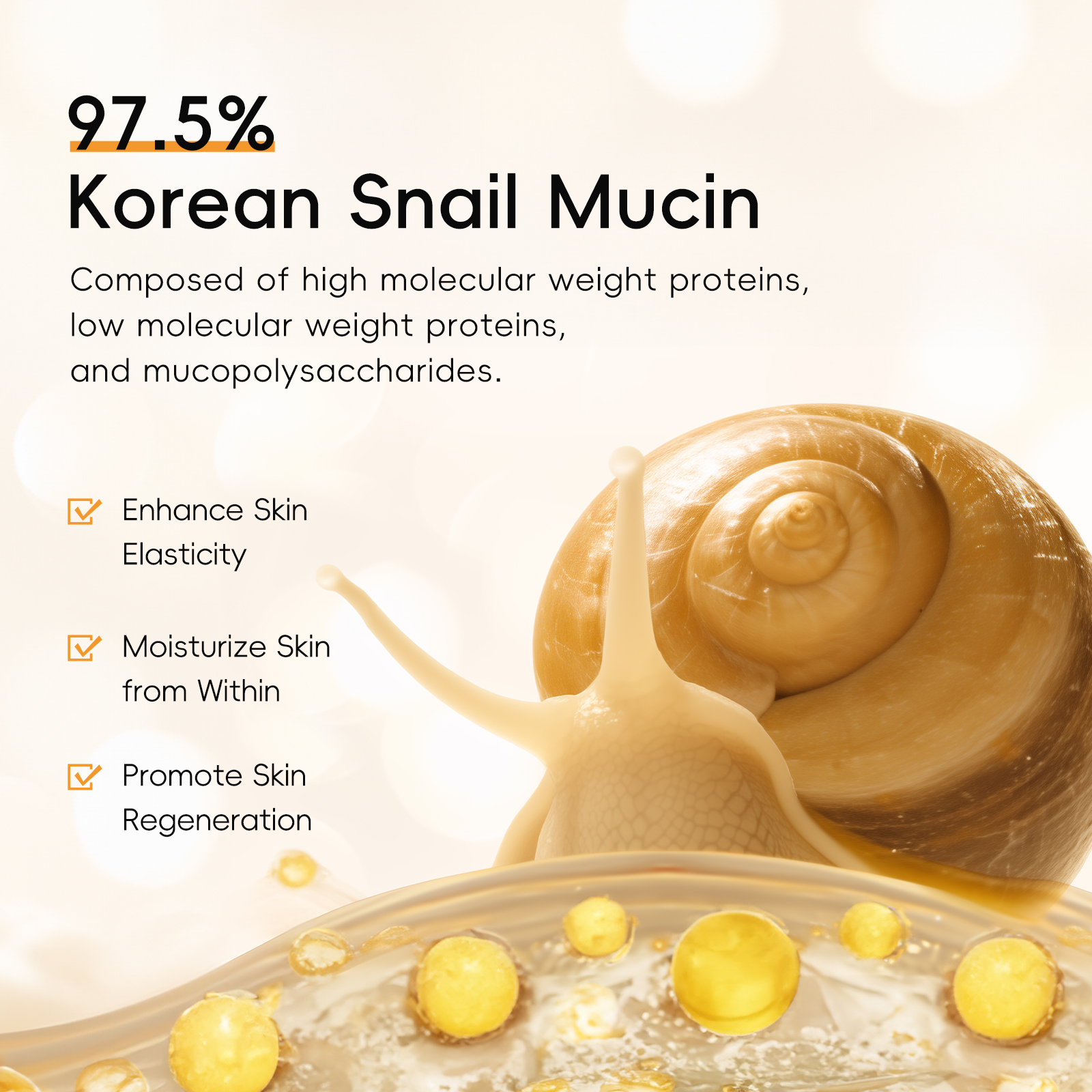 Quiyum Snail Mucin & Collagen  - Snail Mucin Essence reseña y precio