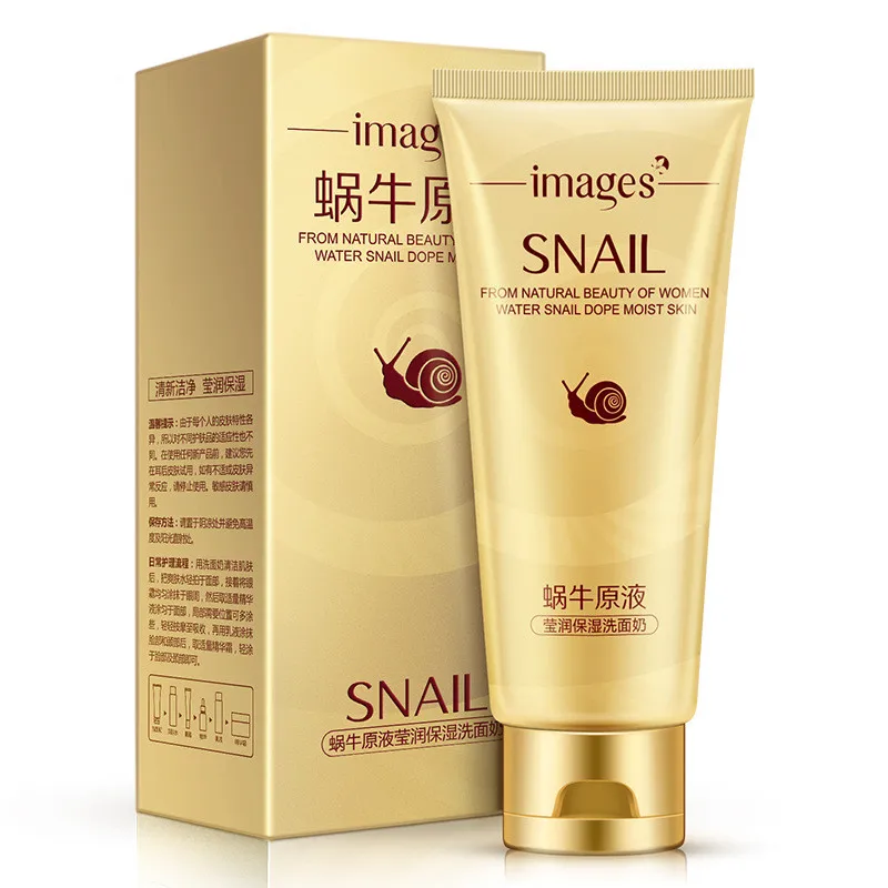 IMAGES Snail Essence Cleansing - Snail Cream Gel reseña y precio