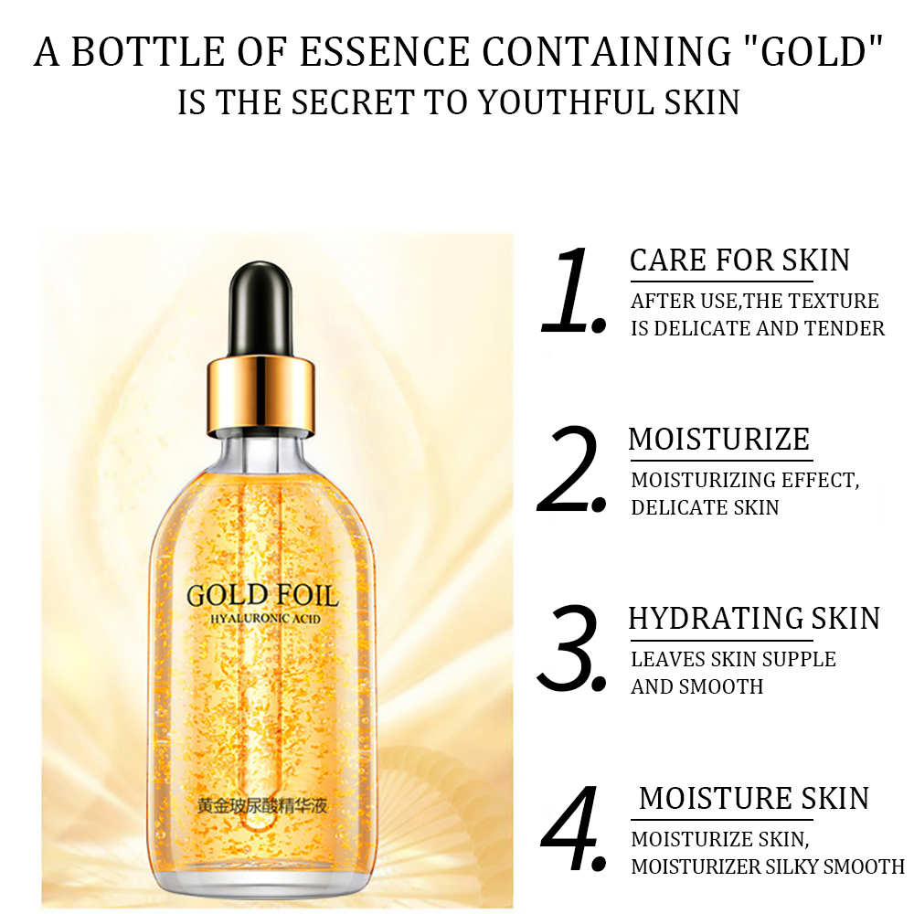 100ml 24k Gold Hyaluronic Acid - Skincare Garnier reseña y precio