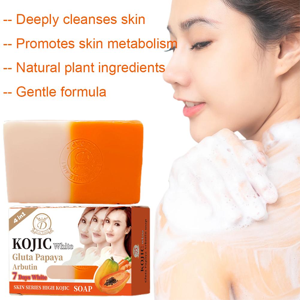 Papaya & Turmeric Handmade Soa - Kojic Acid Soap reseña y precio