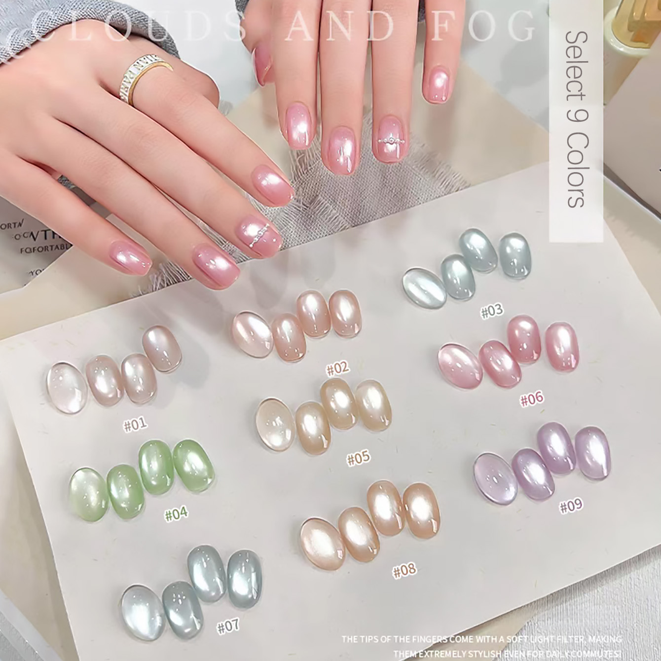 SHAKA 1pcs Clear Cloudy White  - Cucumber Cooling Gel reseña y precio