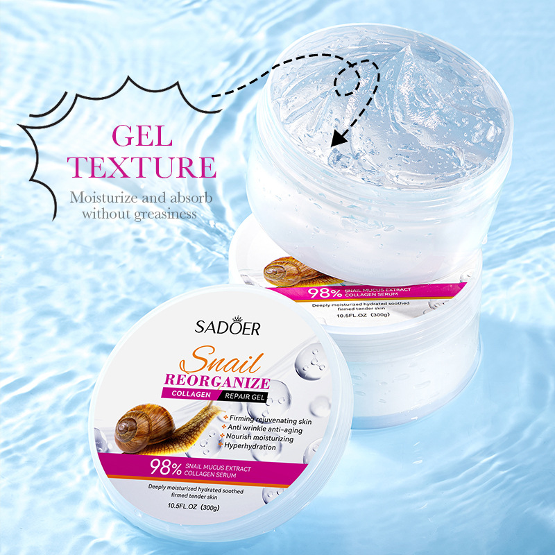 SADOER Snail Collagen Face Cre - Snail Cream Gel reseña y precio